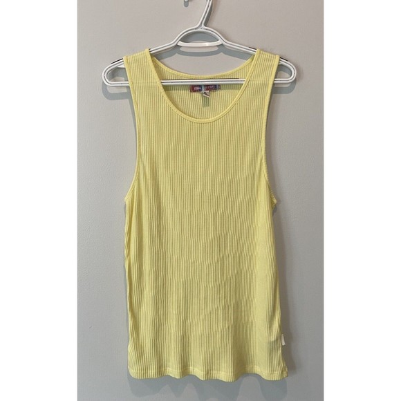 Urban Outfitters  Woman’s Yellow Stretch Tank Top. Size XL - Picture 1 of 5